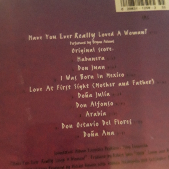 Don Juan DeMarco CD - Picture 3 of 3